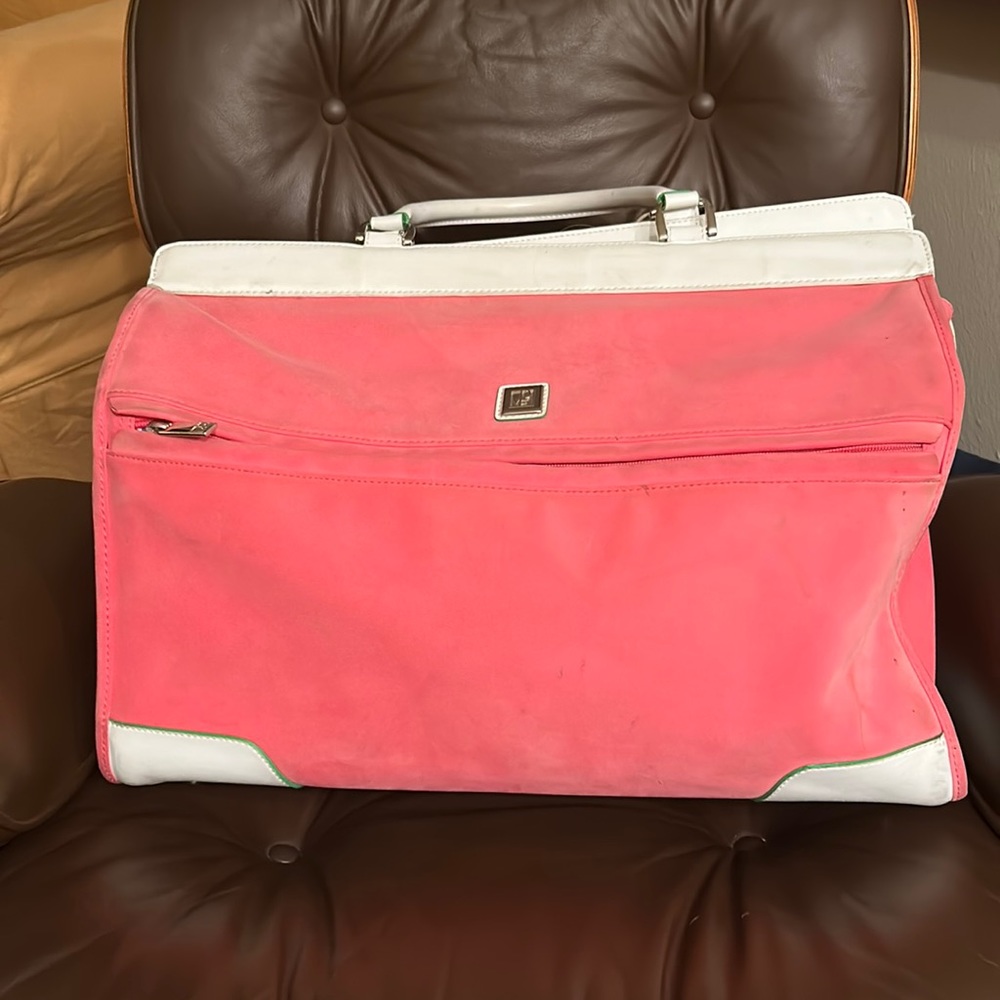 DVF pink weekender/carryon